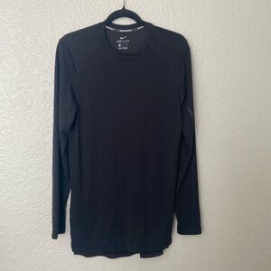 Nike Basketball Dri-Fit Black Long-Sleeve